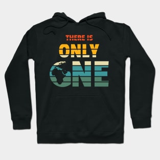 There is Only One Planet (retro colors) Hoodie